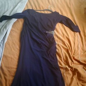 Navy Evening Dress size 8